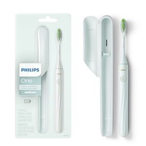 Philips One by Sonicare Battery Toothbrush. Mint Blue color